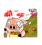 くしゃみ豚 - 実用的な日常生活の対話2（個別スタンプ：1）