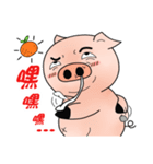 くしゃみ豚 - 実用的な日常生活の対話2（個別スタンプ：15）
