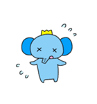 変身 ゾウさん（個別スタンプ：31）