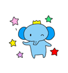 変身 ゾウさん（個別スタンプ：36）
