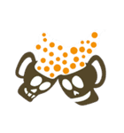 Skullz - animated Skulls ＆ Monsters（個別スタンプ：3）