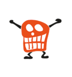 Skullz - animated Skulls ＆ Monsters（個別スタンプ：19）