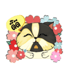 The munchkin cat " Kaminn"（個別スタンプ：3）