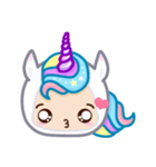 Unicorn Emoji（個別スタンプ：21）