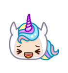 Unicorn Emoji（個別スタンプ：25）