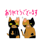 さくらねこと花猫（個別スタンプ：5）