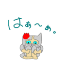 さくらねこと花猫（個別スタンプ：19）