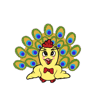 Unitary chicken flying (animation)（個別スタンプ：20）