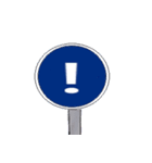 Crazy road sign（個別スタンプ：28）