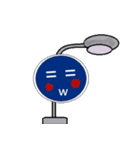 Crazy road sign（個別スタンプ：30）
