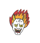 根付と日本の置物（個別スタンプ：36）