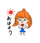 個性豊かなおはようガールズ（個別スタンプ：6）