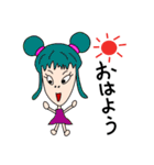 個性豊かなおはようガールズ（個別スタンプ：12）