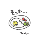食べかけたべもの（個別スタンプ：38）