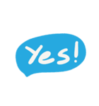 Colorful speech！（個別スタンプ：4）