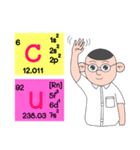 Lovely Guy The Chemical Elements（個別スタンプ：22）