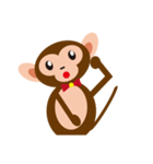 Bow Tie Monkey（個別スタンプ：13）