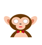 Bow Tie Monkey（個別スタンプ：31）