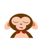 Bow Tie Monkey（個別スタンプ：35）