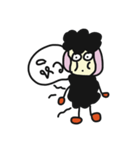 Funny Black sheep（個別スタンプ：5）