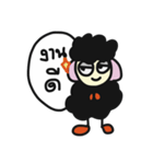 Funny Black sheep（個別スタンプ：14）