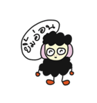 Funny Black sheep（個別スタンプ：24）