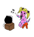 Dinosaur Barbie（個別スタンプ：4）