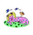 Dinosaur Barbie（個別スタンプ：6）