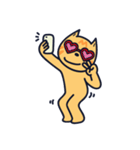 Boring cat-2（個別スタンプ：22）