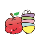 Apple's little day（個別スタンプ：14）
