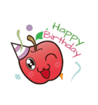 Apple's little day（個別スタンプ：16）
