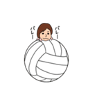 七三分け子さん（個別スタンプ：3）
