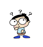 メガネ系男子のぺぺたんスタンプ（個別スタンプ：12）