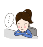 Smart girl Real Estate Agen（個別スタンプ：7）