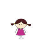 My very cute girl（個別スタンプ：1）