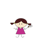 My very cute girl（個別スタンプ：3）