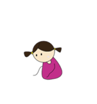 My very cute girl（個別スタンプ：4）