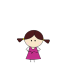 My very cute girl（個別スタンプ：5）