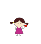 My very cute girl（個別スタンプ：6）