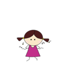 My very cute girl（個別スタンプ：7）