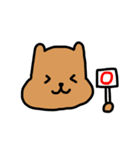 かぴのスタンプ きほん編（個別スタンプ：5）