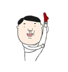 uncle in the sweater shirt（個別スタンプ：8）