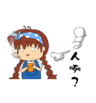 doubledai girl（個別スタンプ：31）