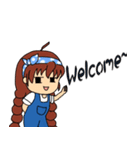 doubledai girl（個別スタンプ：36）