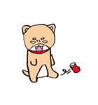 柴犬っぽい犬の日常（個別スタンプ：33）