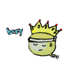 worm wore crown（個別スタンプ：21）