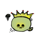 worm wore crown（個別スタンプ：24）