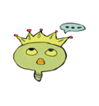 worm wore crown（個別スタンプ：28）