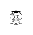 ほんわか手描き風ピカリちゃん（個別スタンプ：3）