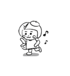 ほんわか手描き風ピカリちゃん（個別スタンプ：5）